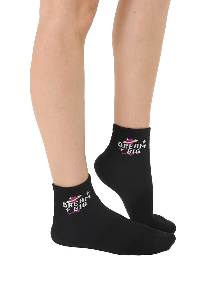 Dream Big Classic Ankle Socks