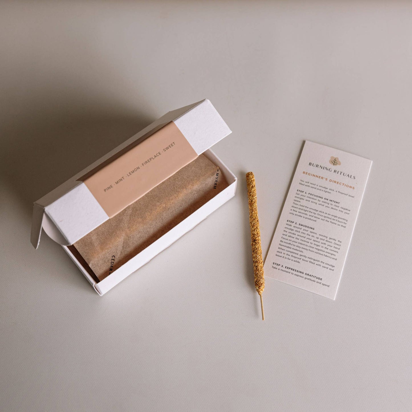 Mini Palo Santo Hand Rolled Incense | 30 Sticks