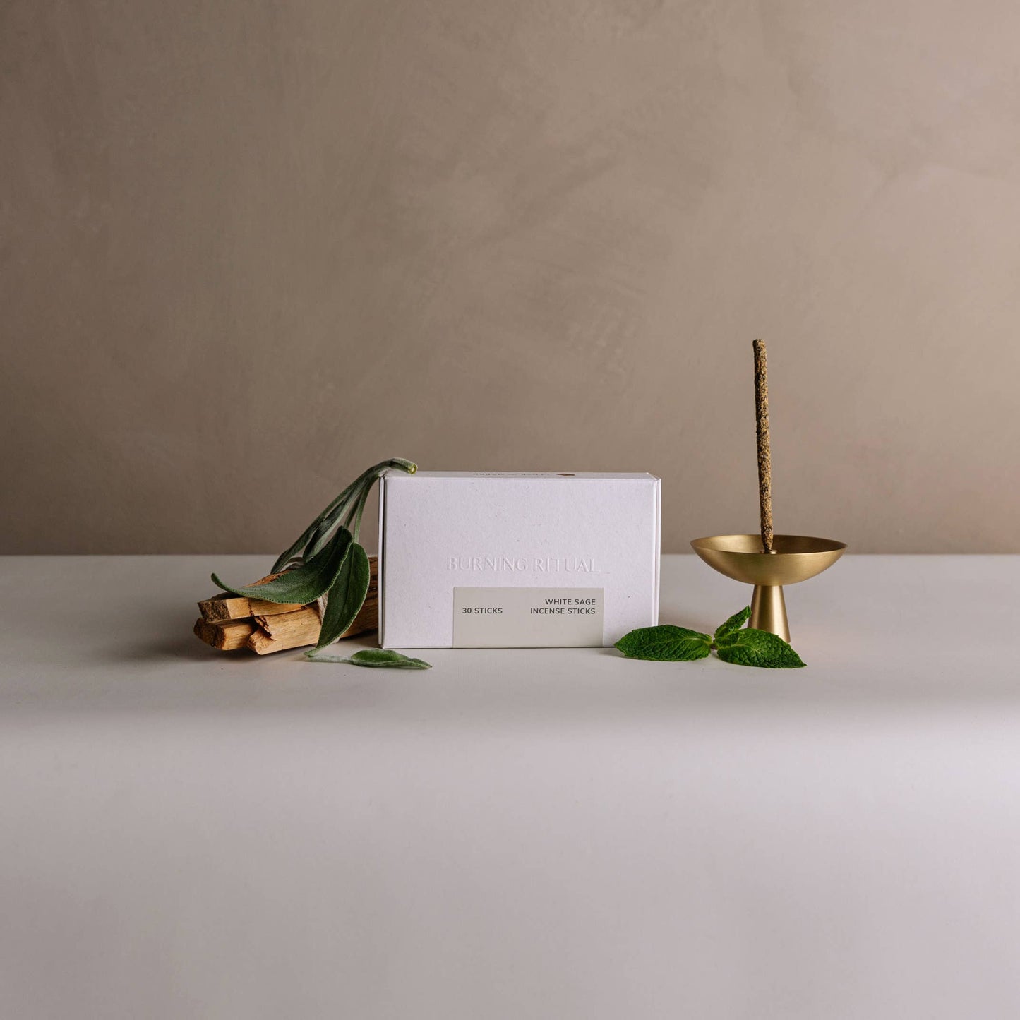 Mini White Sage Hand Rolled Incense | 30 Sticks