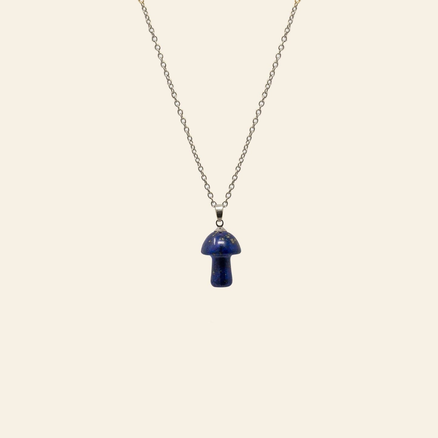 Crystal Mushroom Necklace