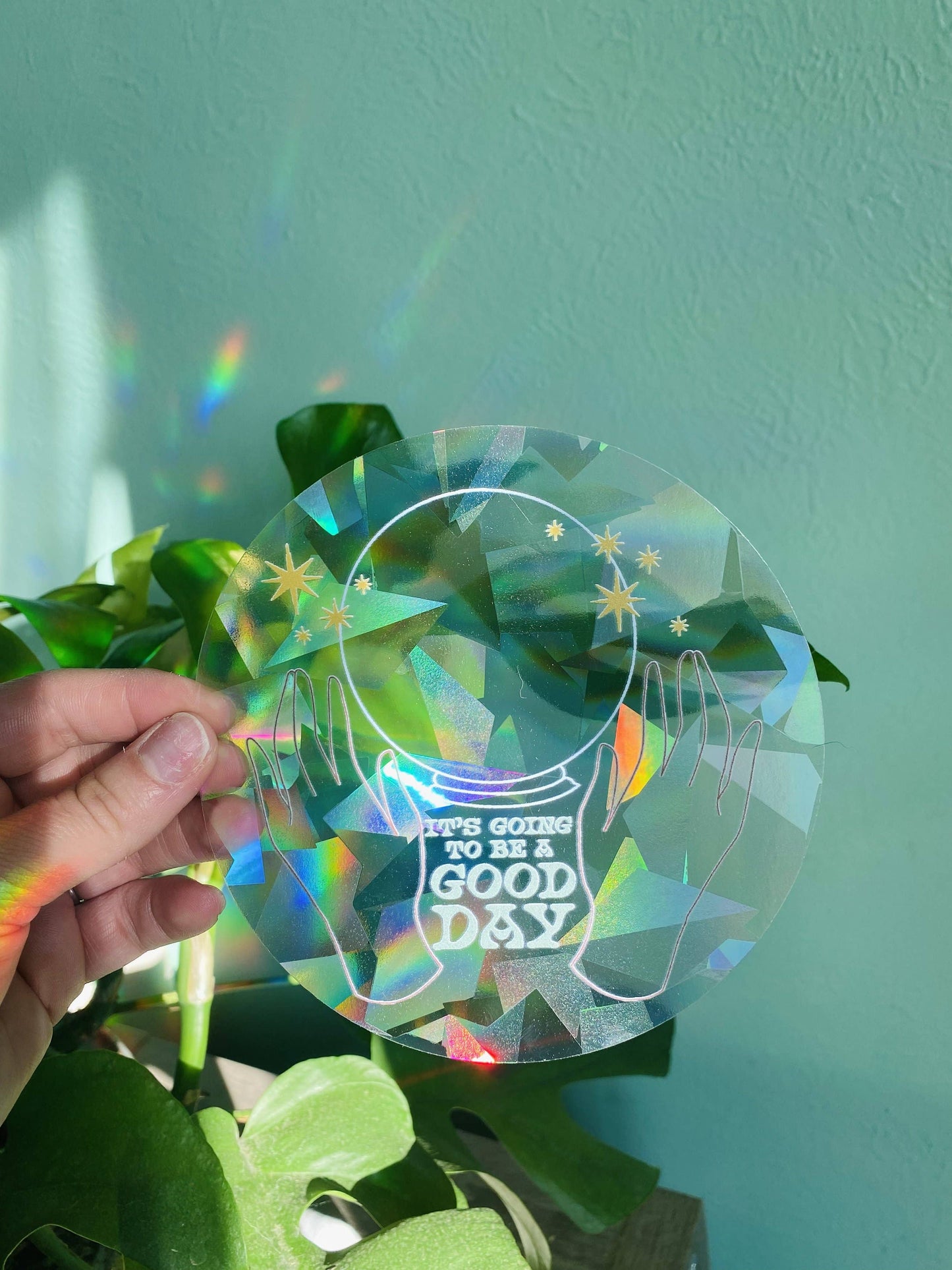 A Good Day Suncatcher Sticker