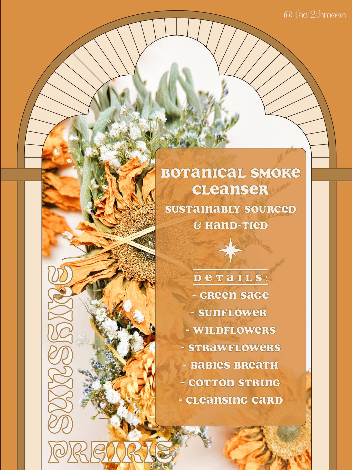 Sunshine Floral Sage Bundle - Smoke Cleanser