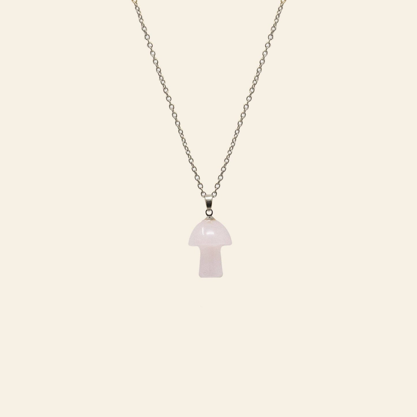 Crystal Mushroom Necklace