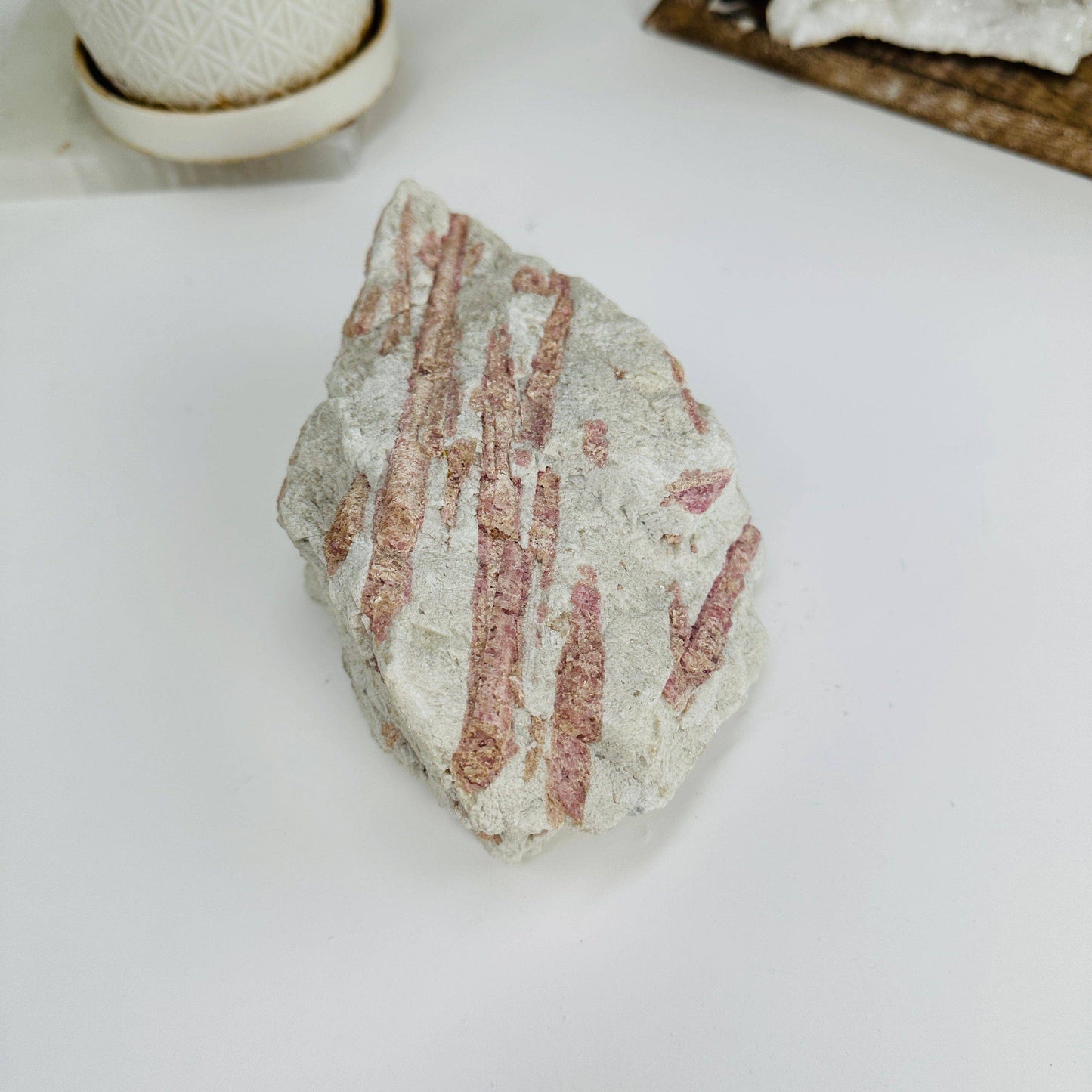 Pink Tourmaline Cluster