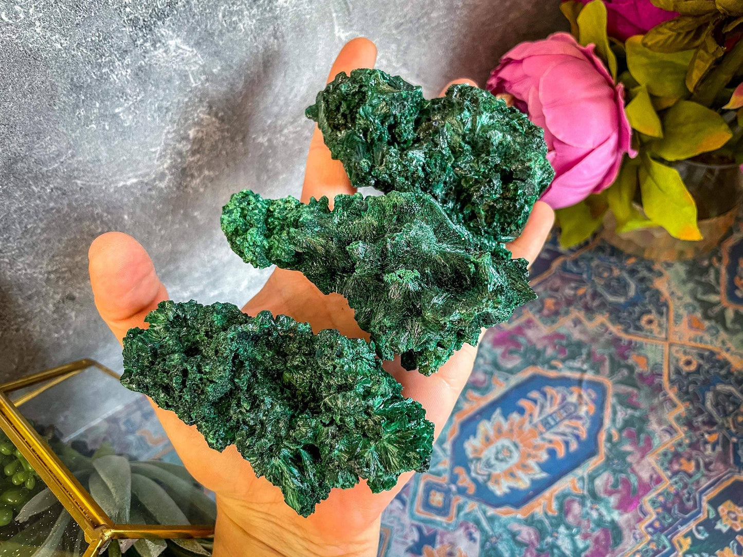 Malachite Fibrous