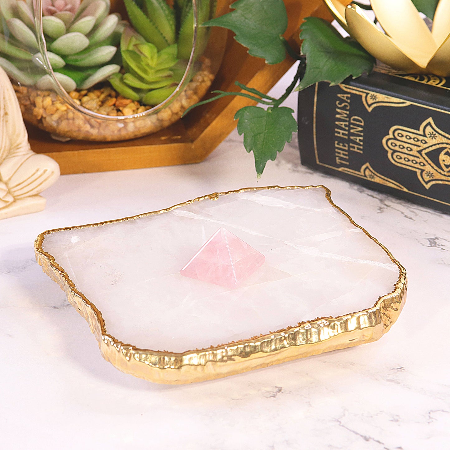 Rose Quartz Mini Pyramid