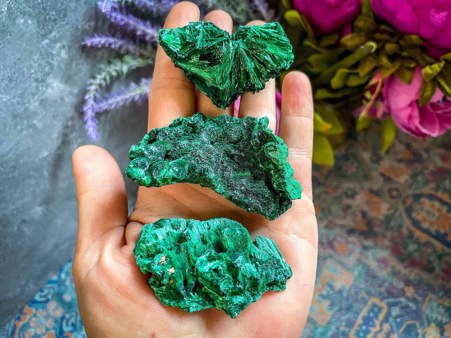 Malachite Fibrous