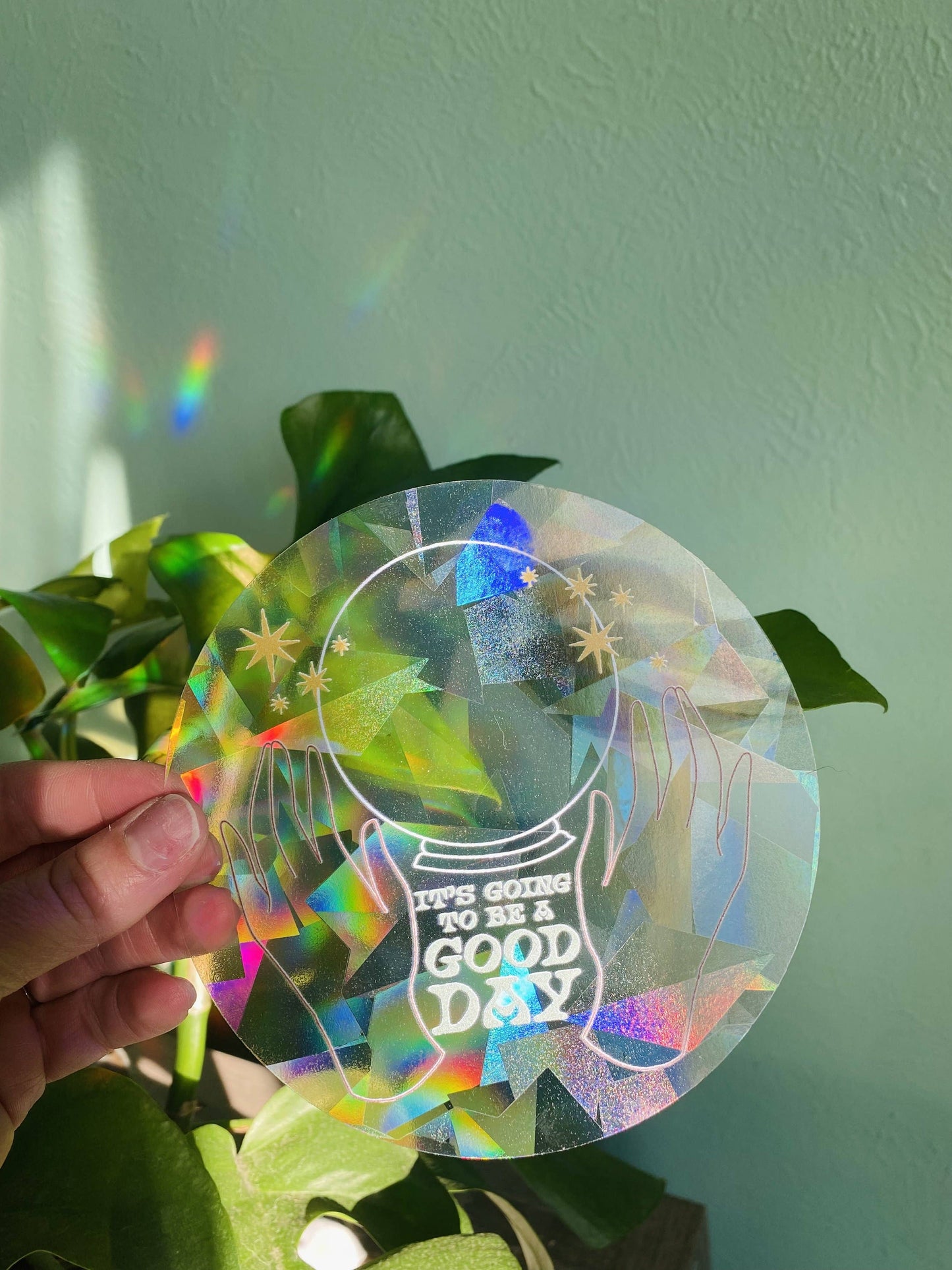 A Good Day Suncatcher Sticker