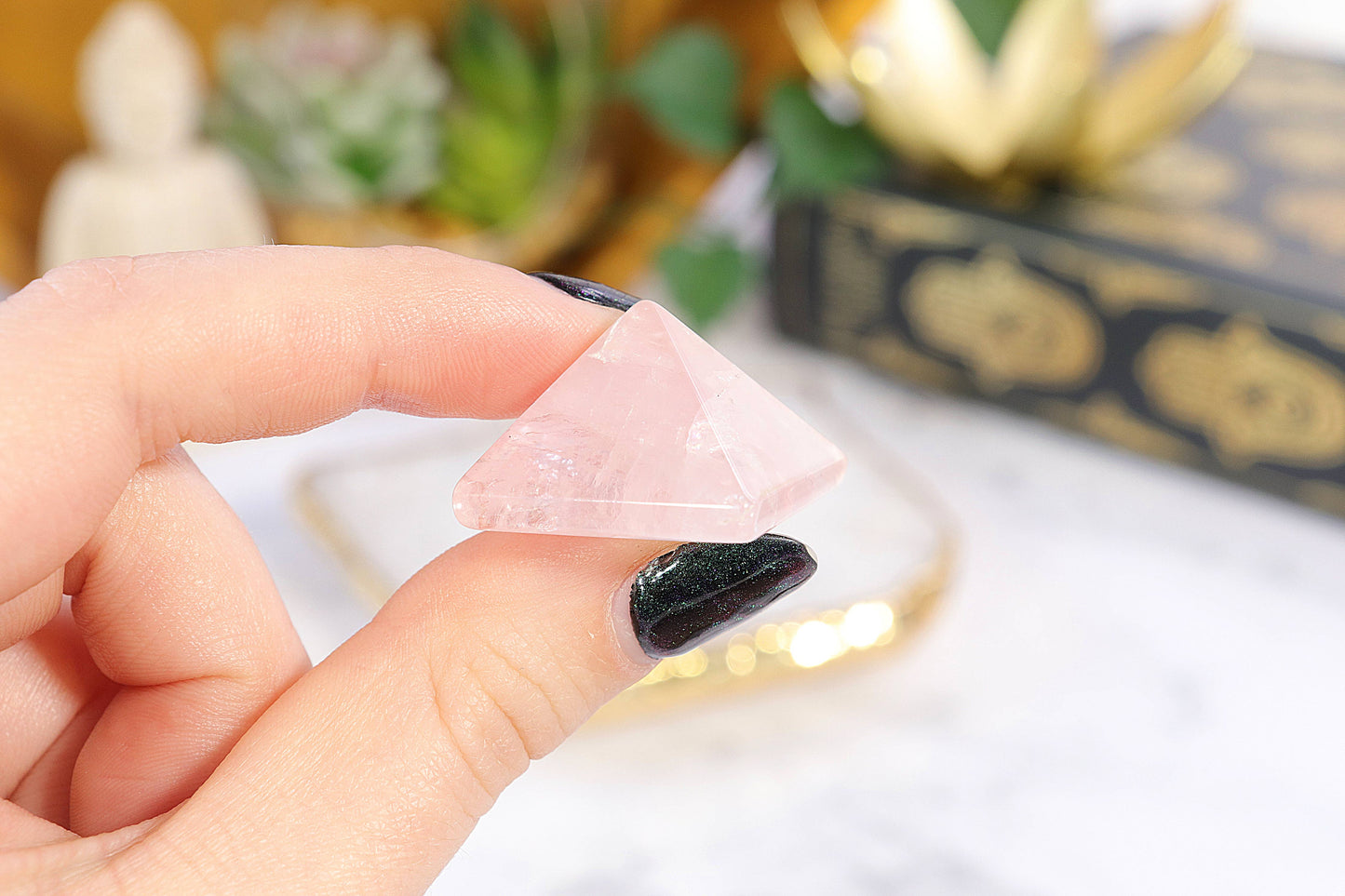 Rose Quartz Mini Pyramid