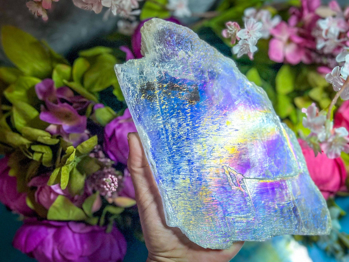 Aura Selenite