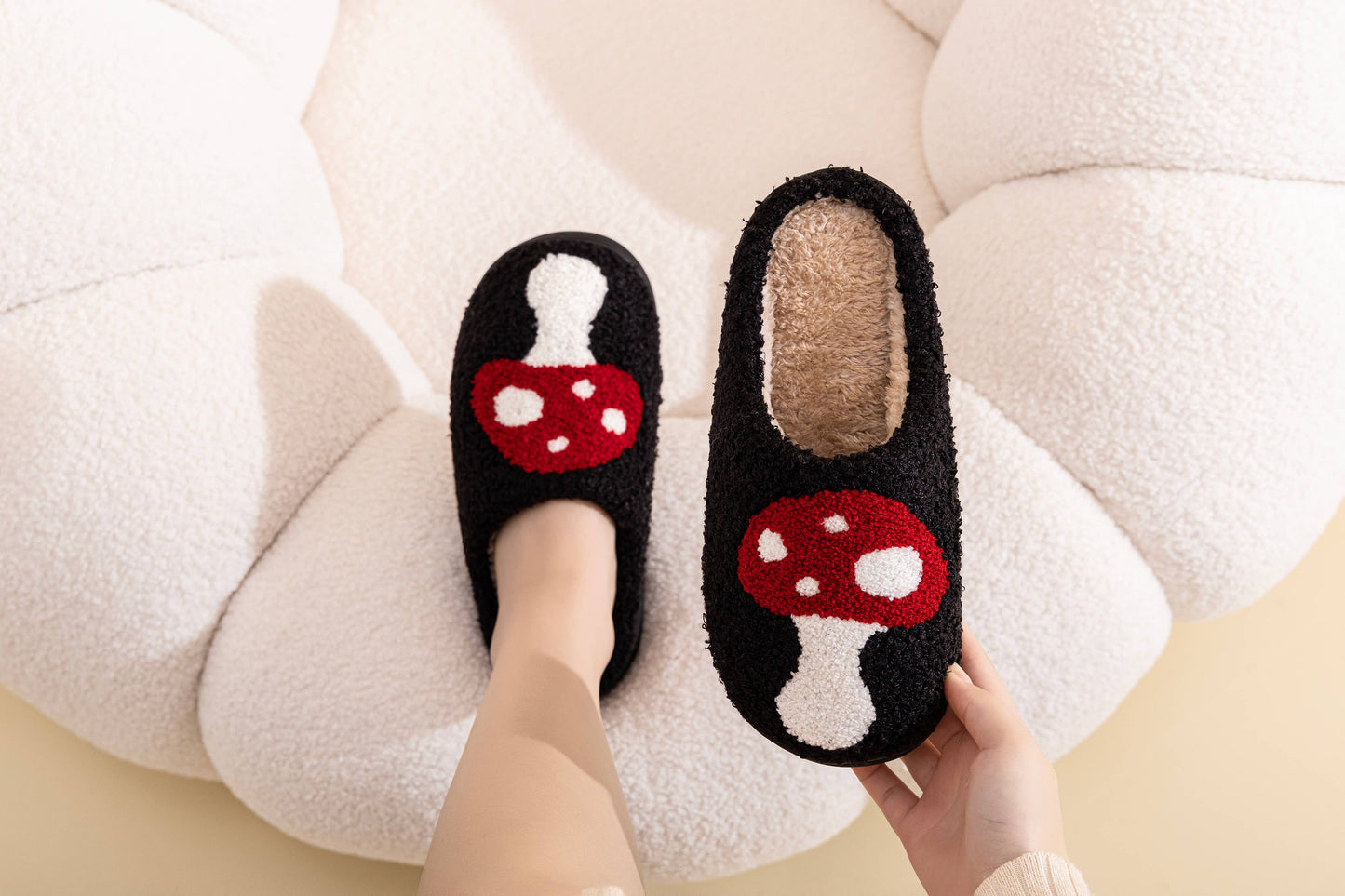 Mushroom Slippers