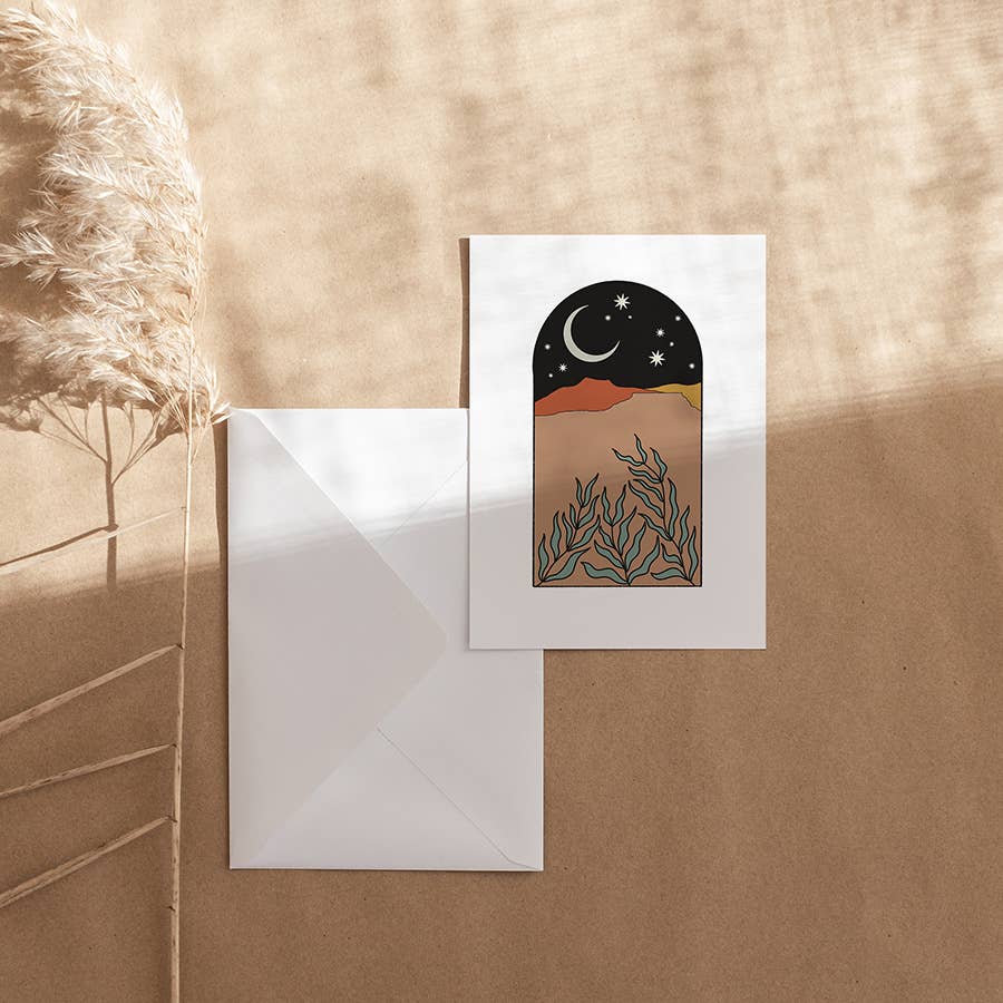 Window to the Desert Greeting Card