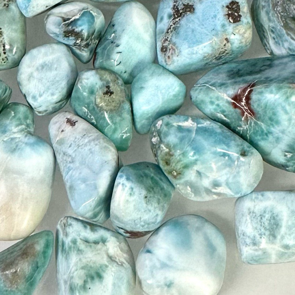 Larimar Tumbled Stones