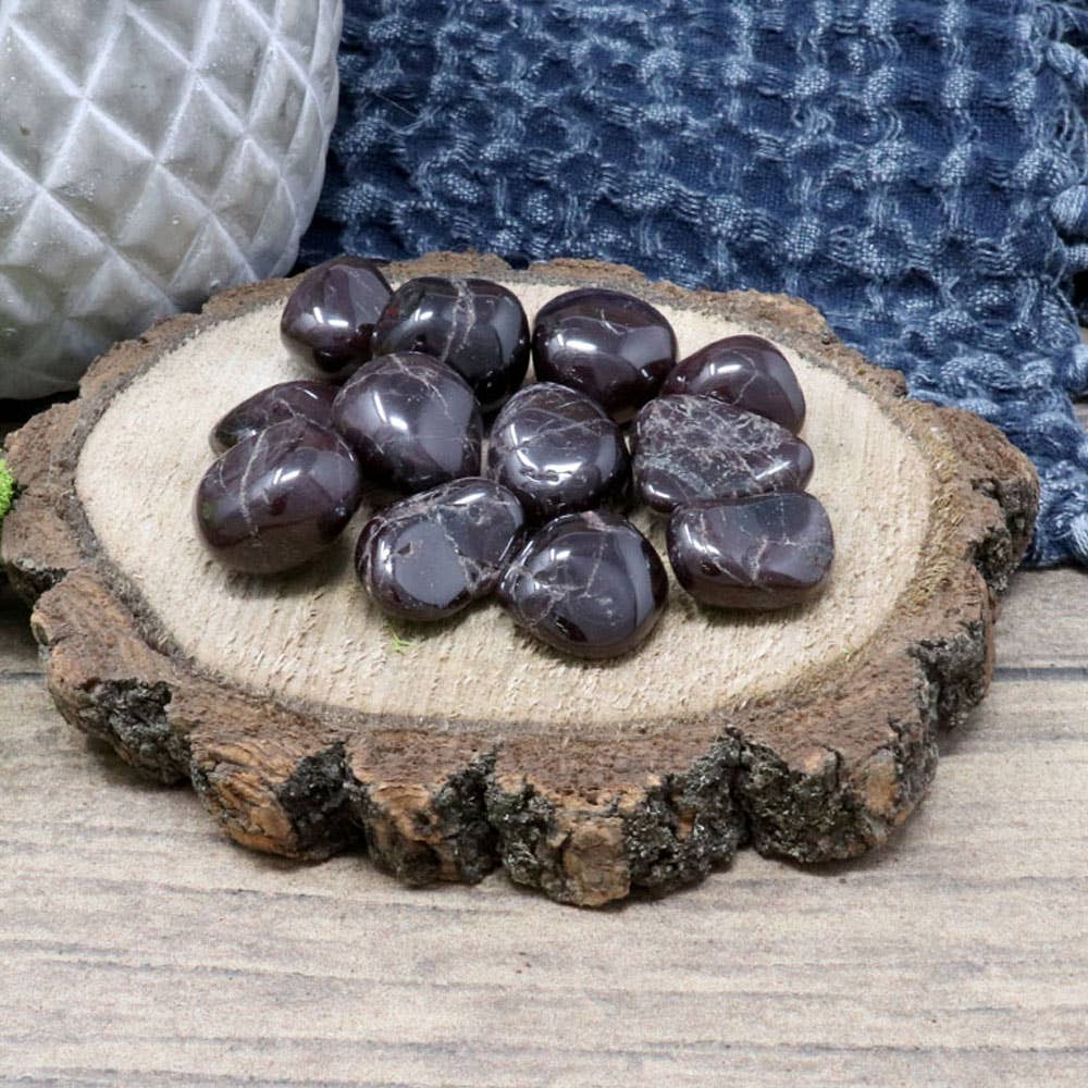 Garnet Tumbled Stone