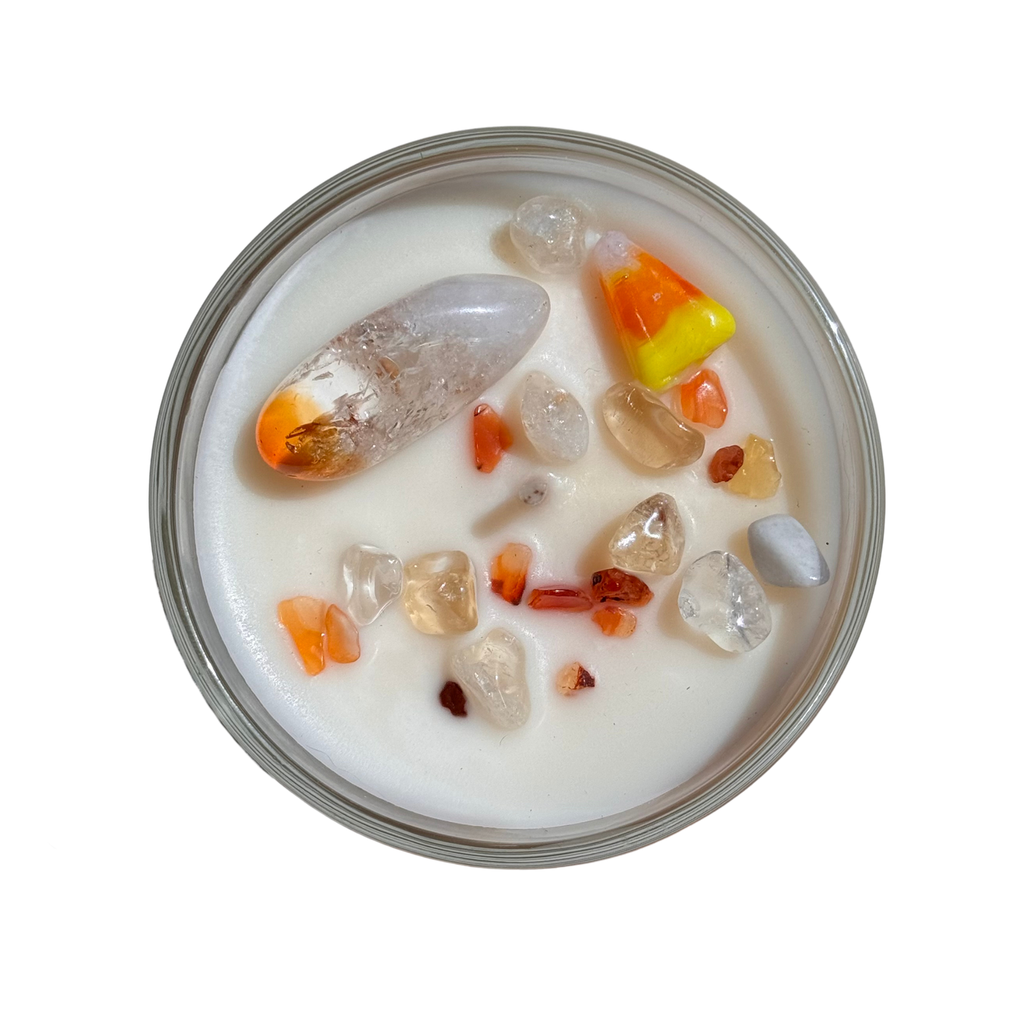 Candy Corn Halloween Soy Candle