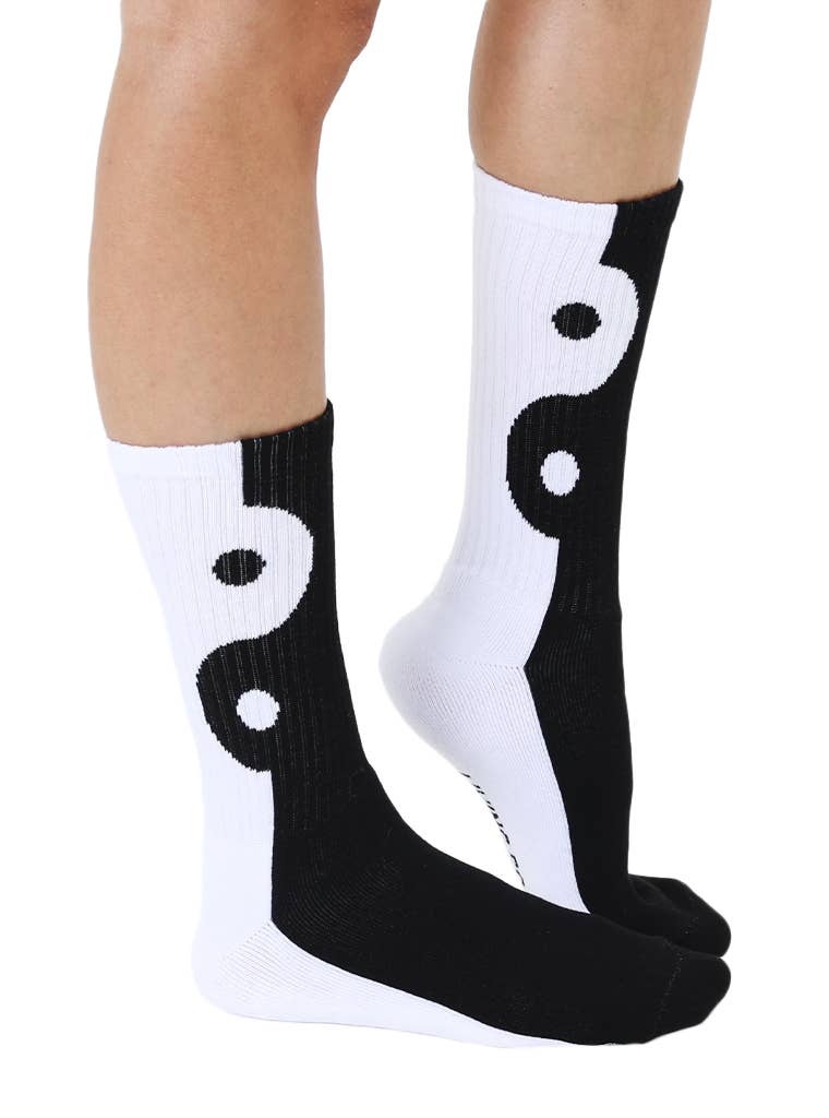 Yin Yang Classic Crew Socks