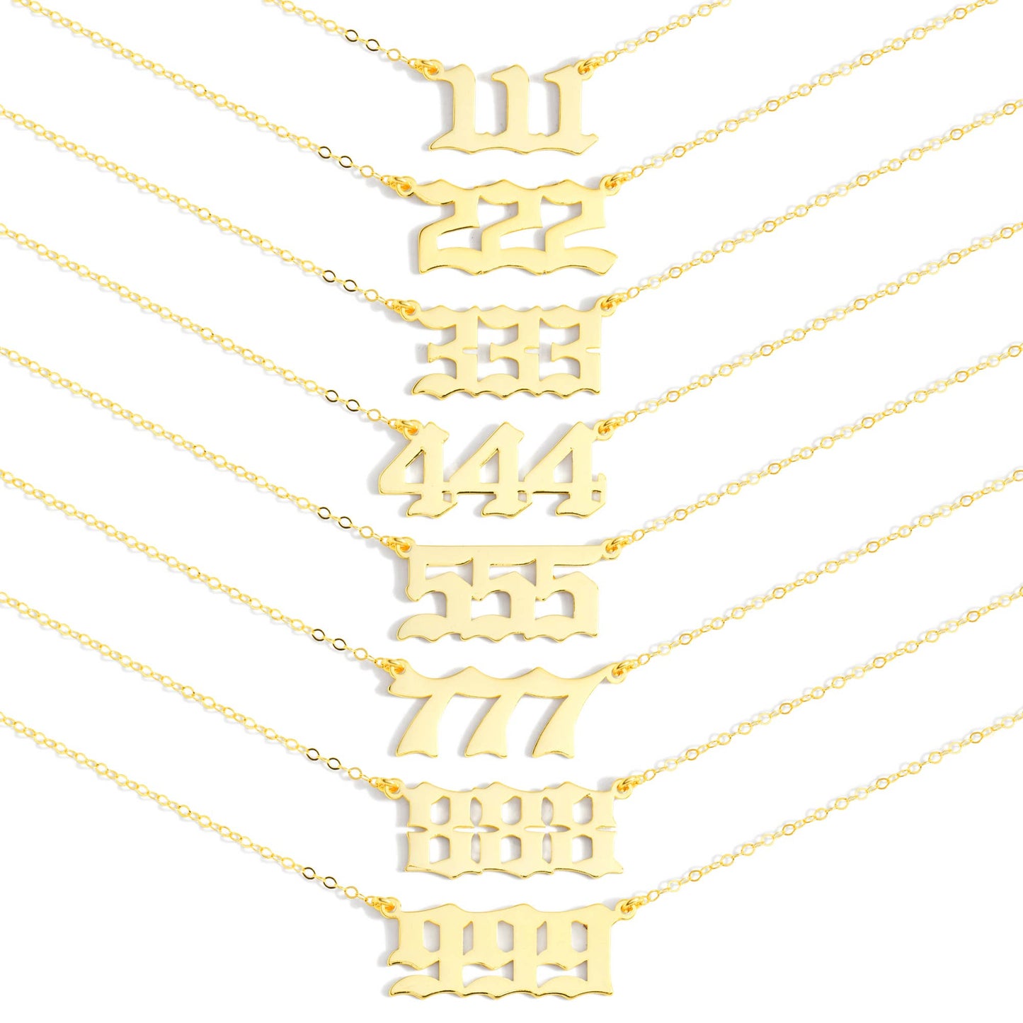 Angel Number Necklace