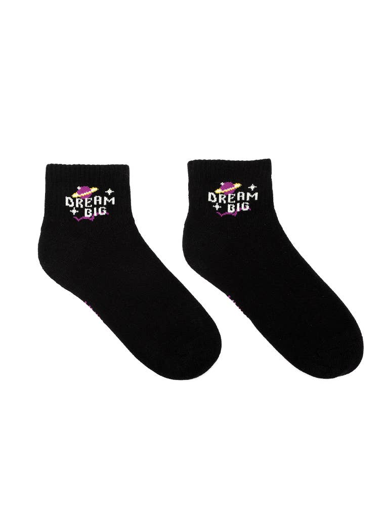 Dream Big Classic Ankle Socks
