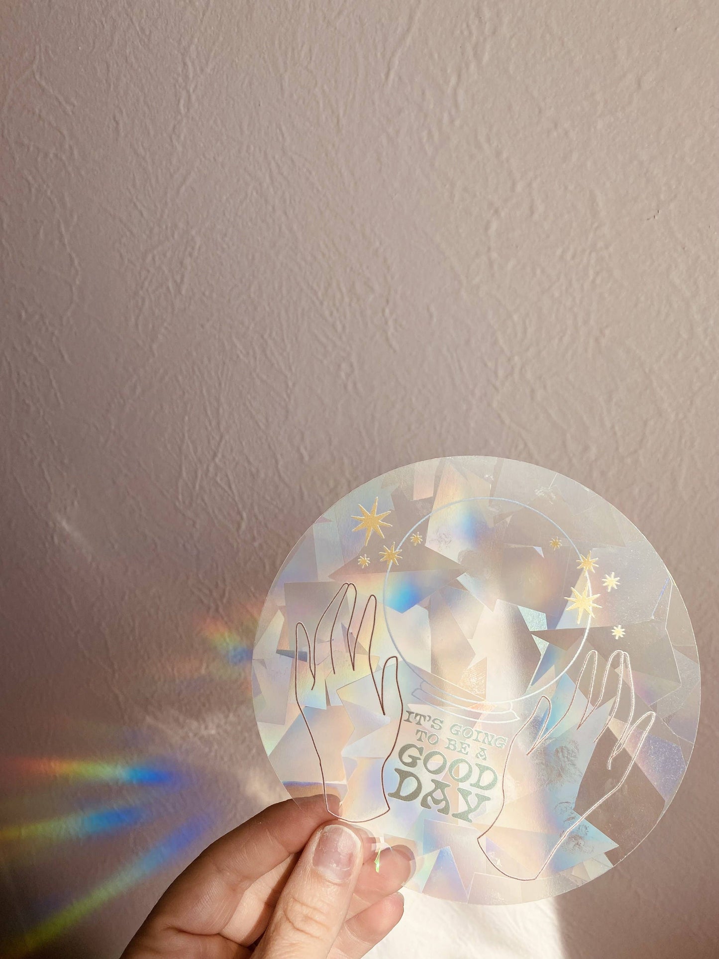 A Good Day Suncatcher Sticker
