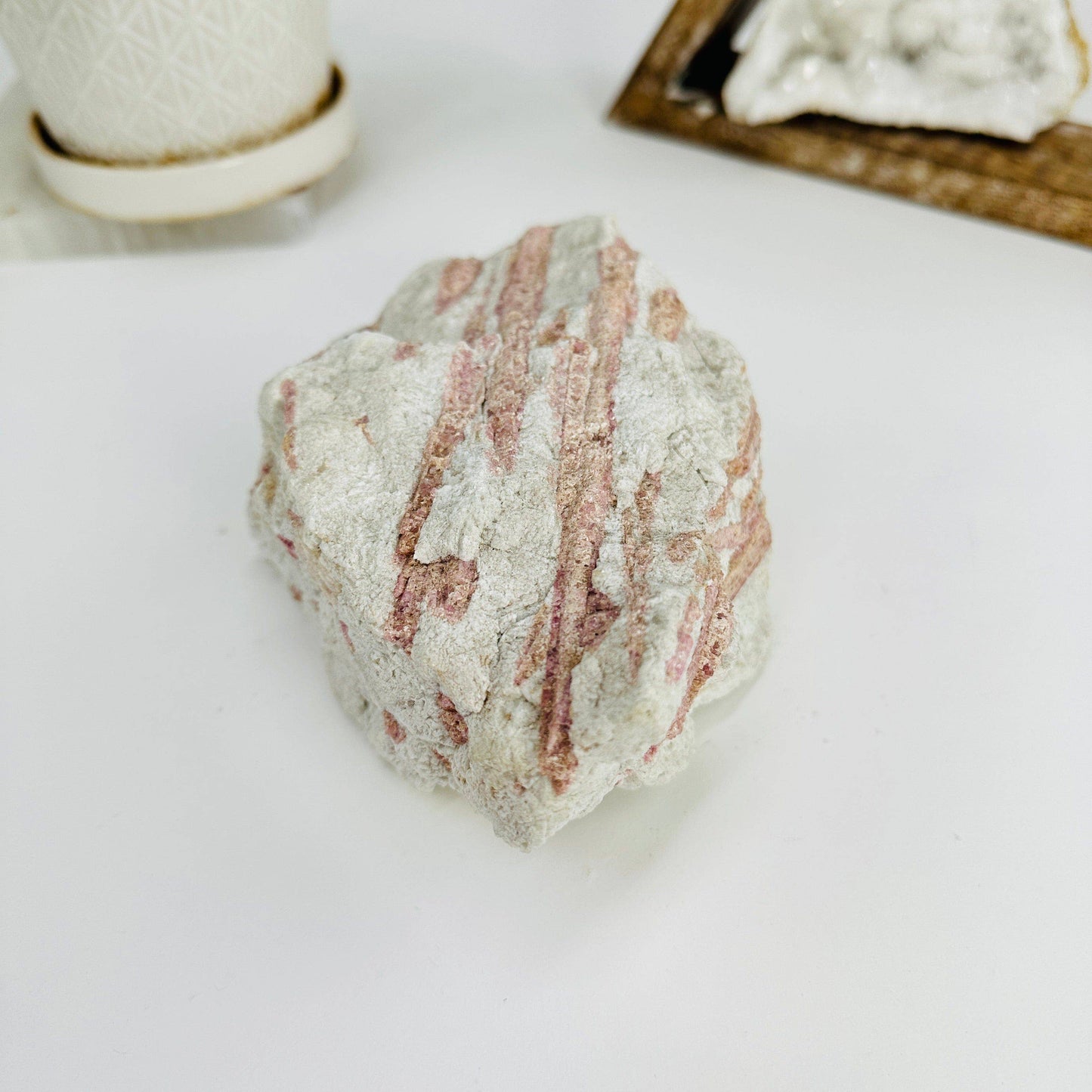 Pink Tourmaline Cluster