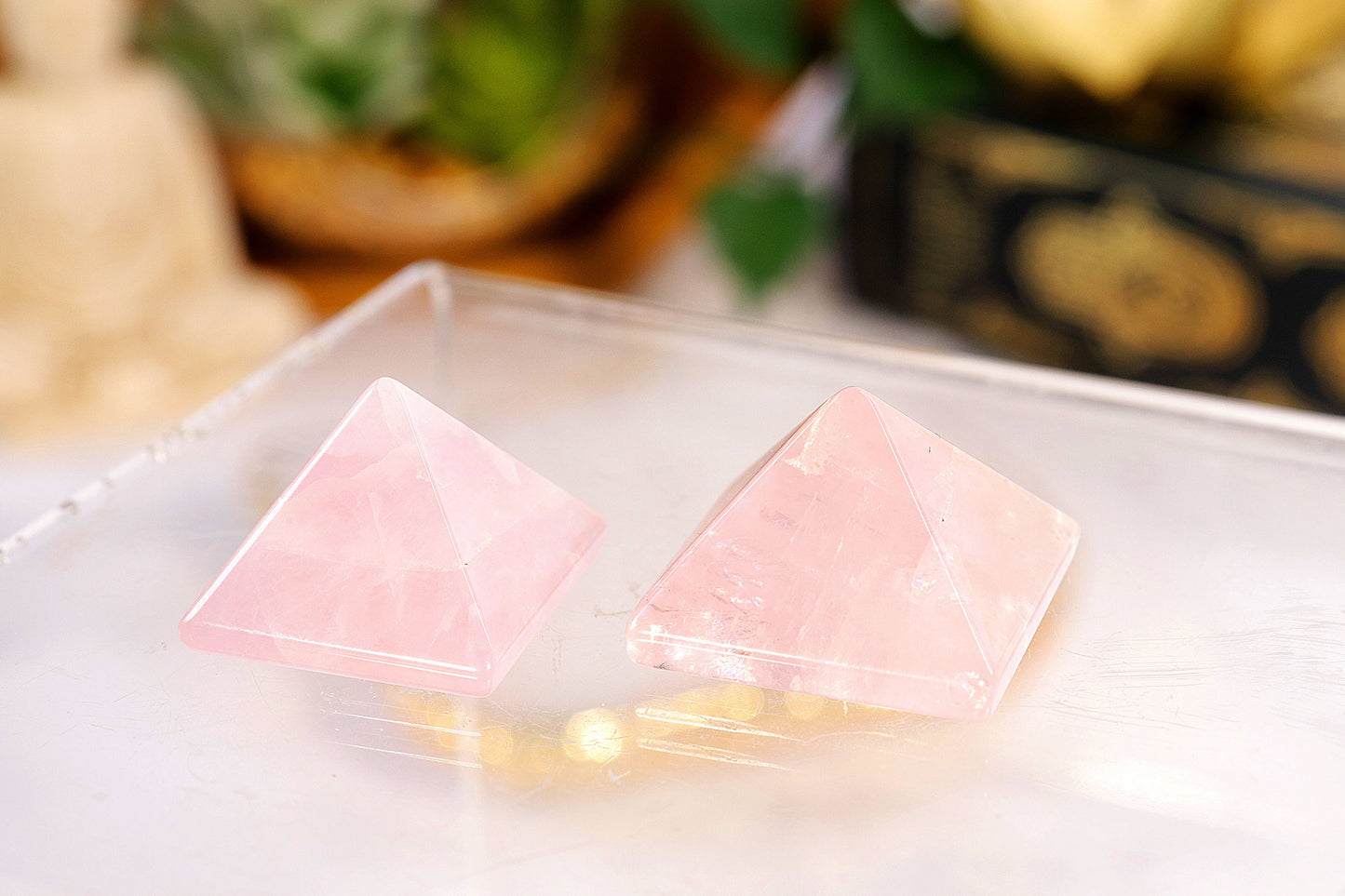 Rose Quartz Mini Pyramid