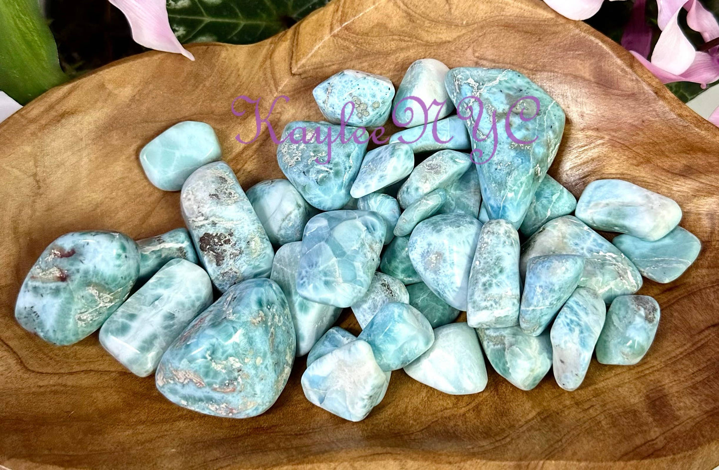 Larimar Tumbled Stones