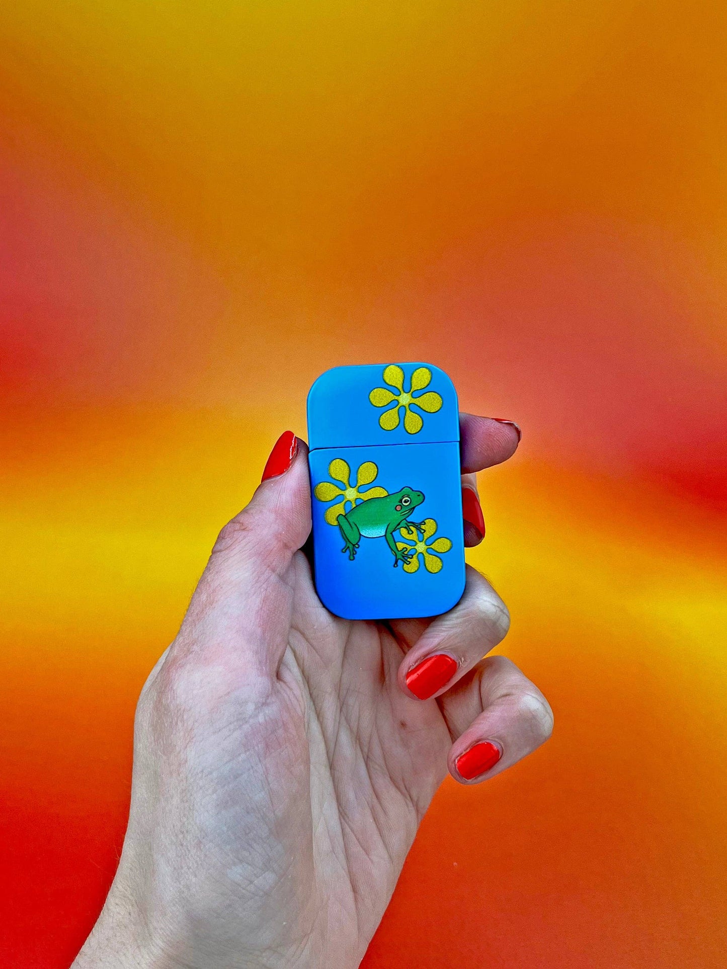 Glow in the Dark Frog Lighter