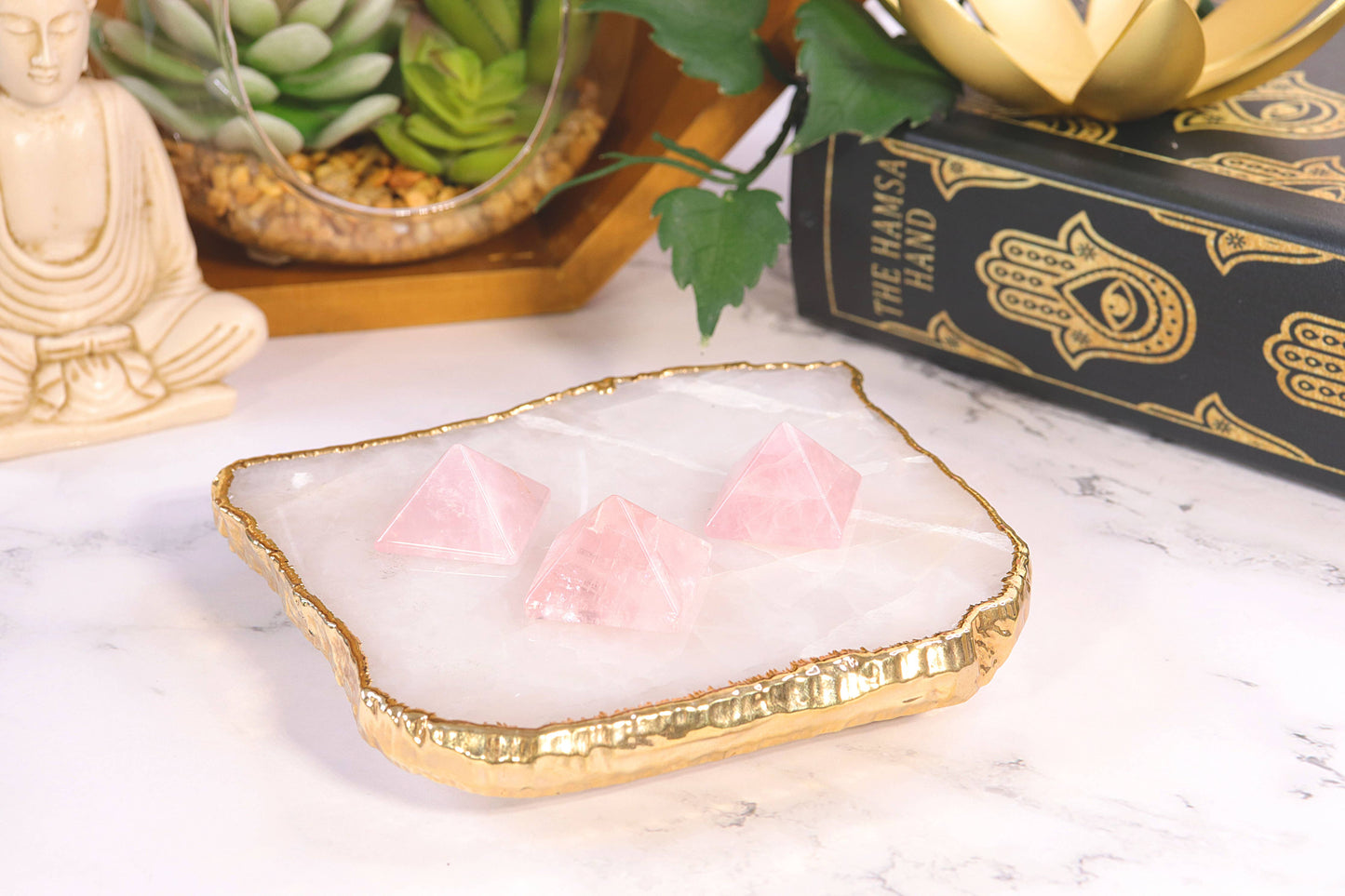 Rose Quartz Mini Pyramid