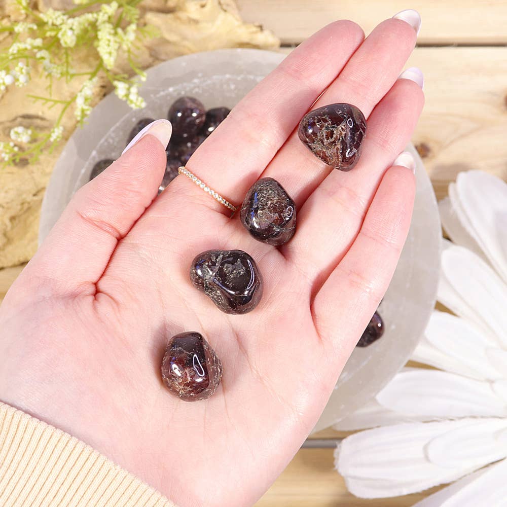 Garnet Tumbled Stone