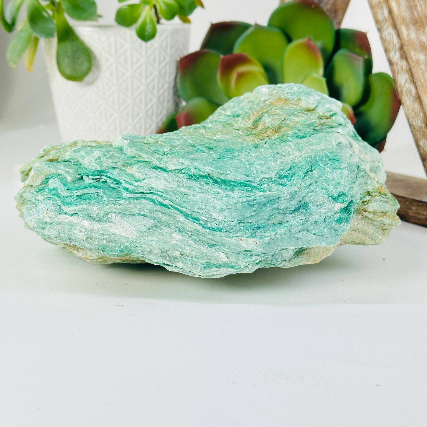 Green Fuchsite Large Cluster