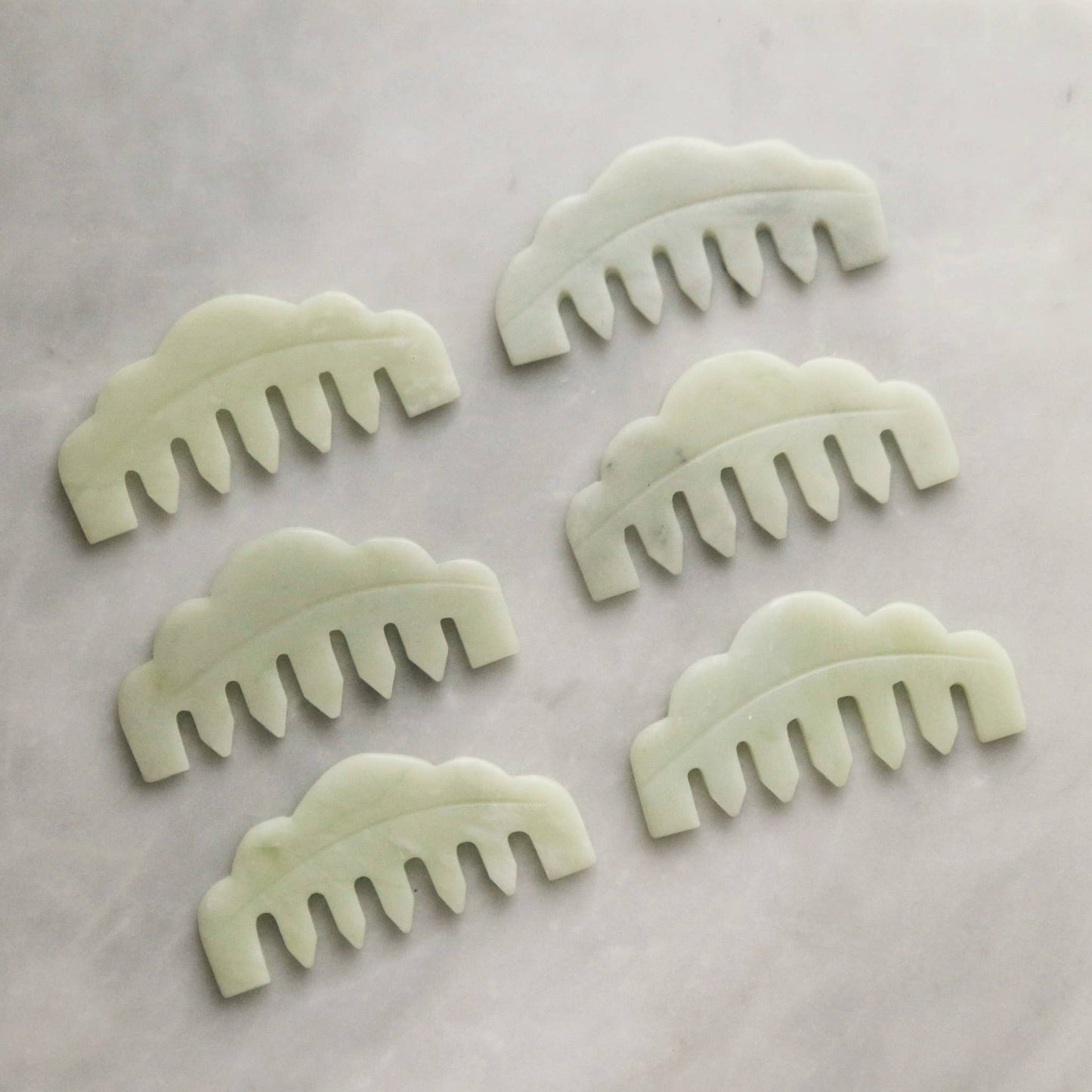 The Jade Massaging Gua Sha Comb