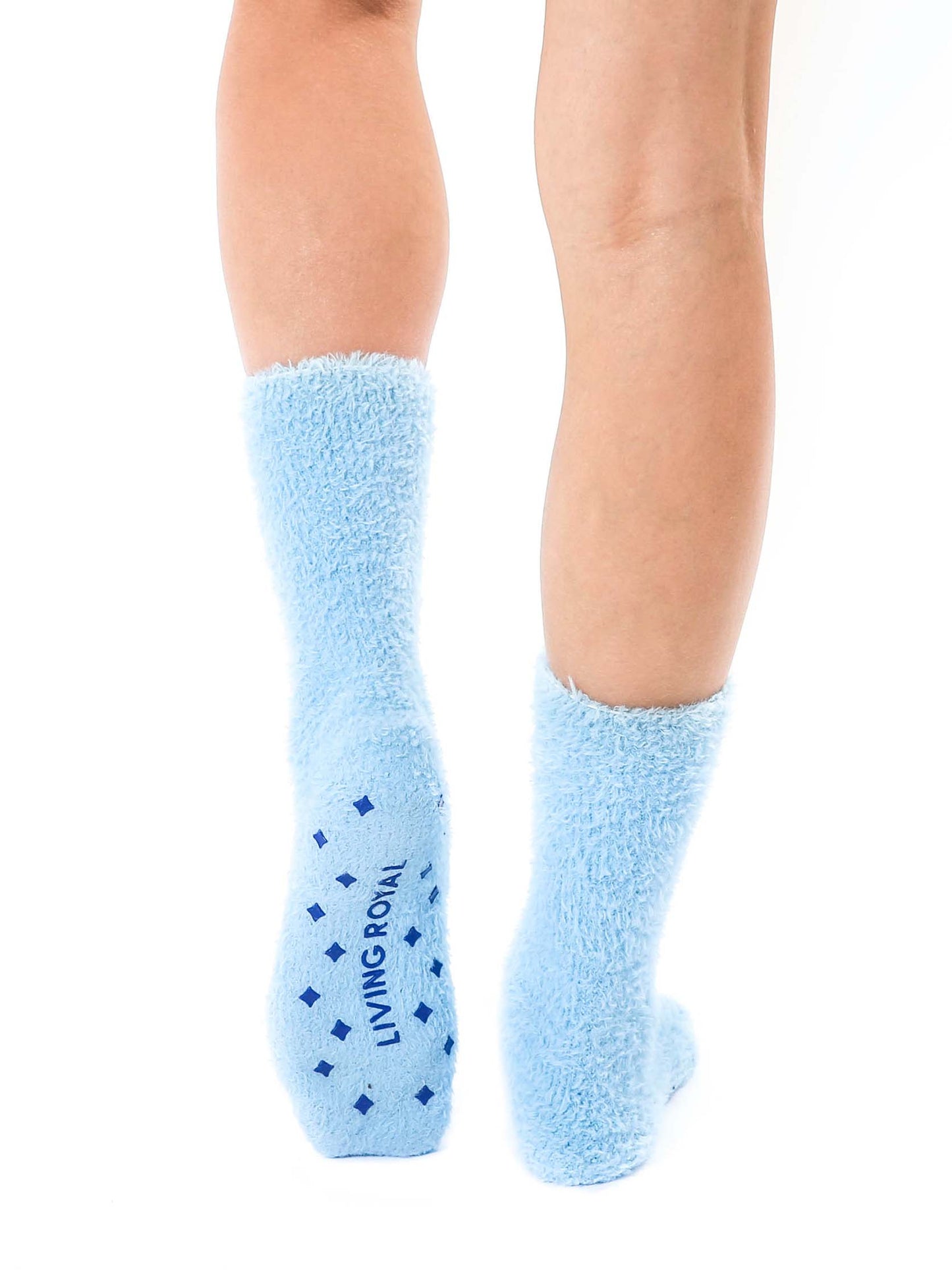 Fuzzy Evil Eye Unisex Crew Socks
