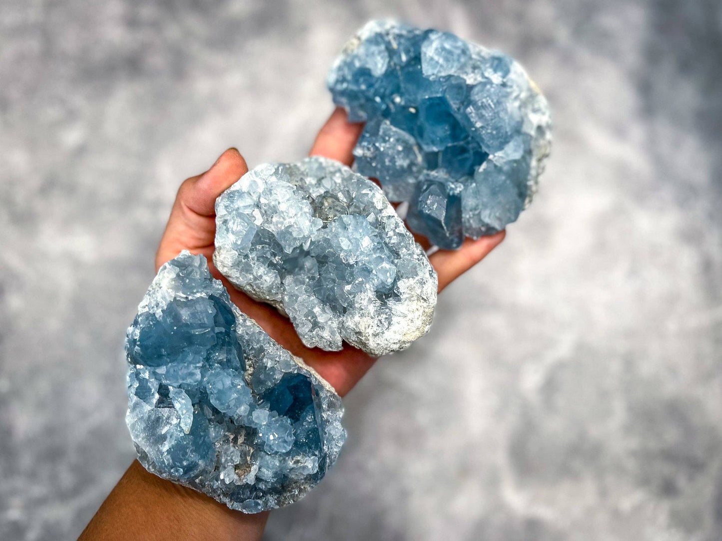 Celestite Clusters