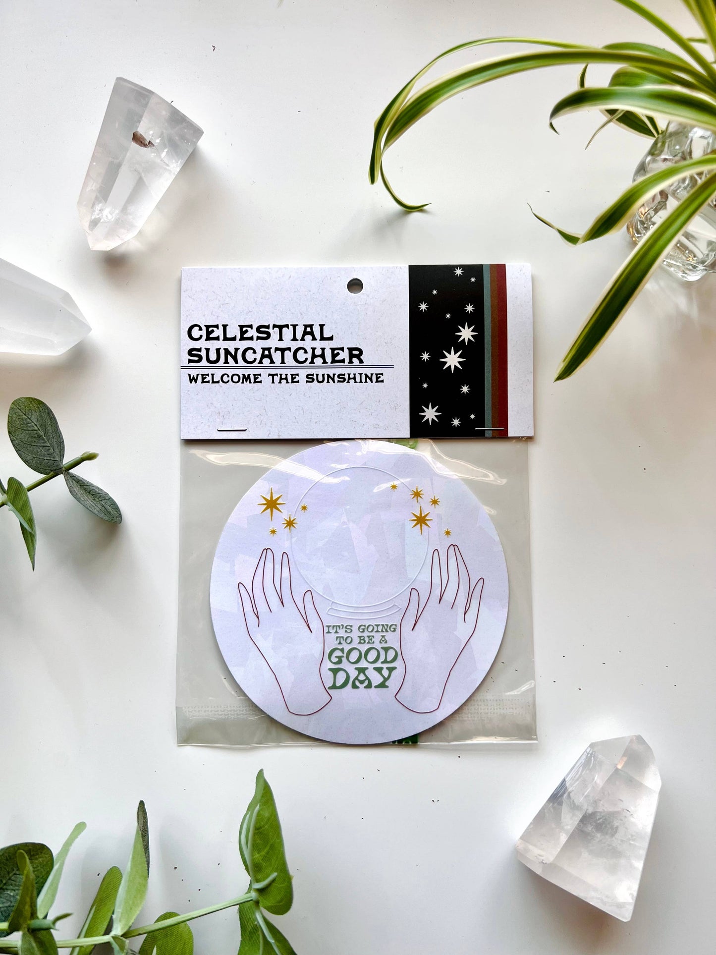 A Good Day Suncatcher Sticker
