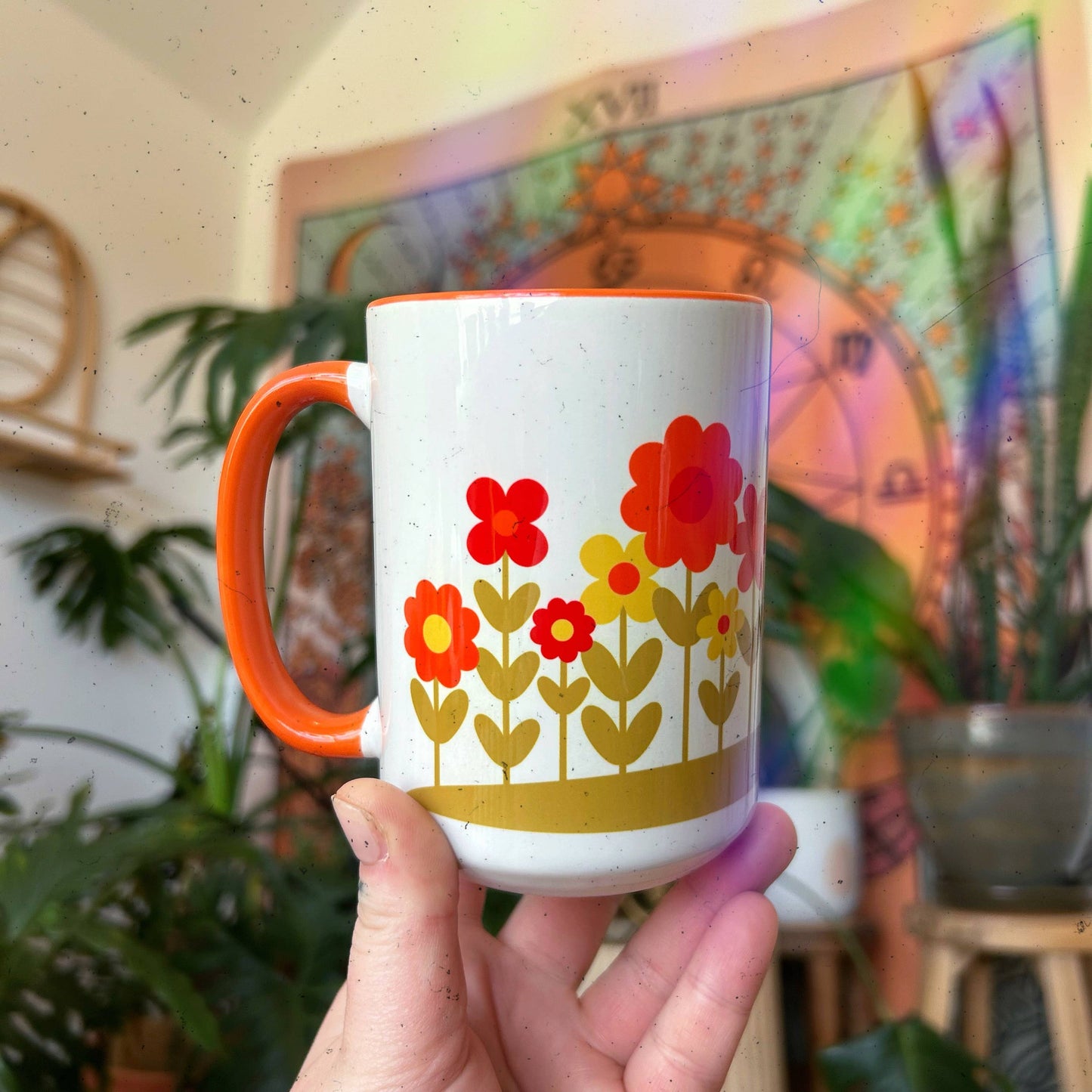 Coffee Mug Flowers