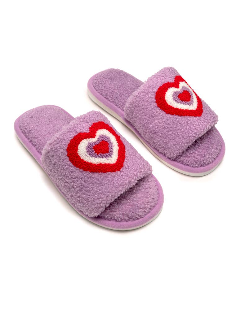 Heart Slide Slippers