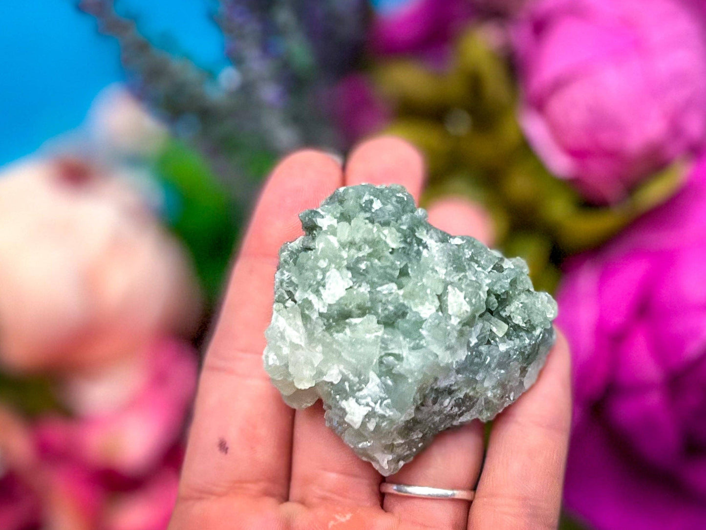 Raw Prehnite Specimens