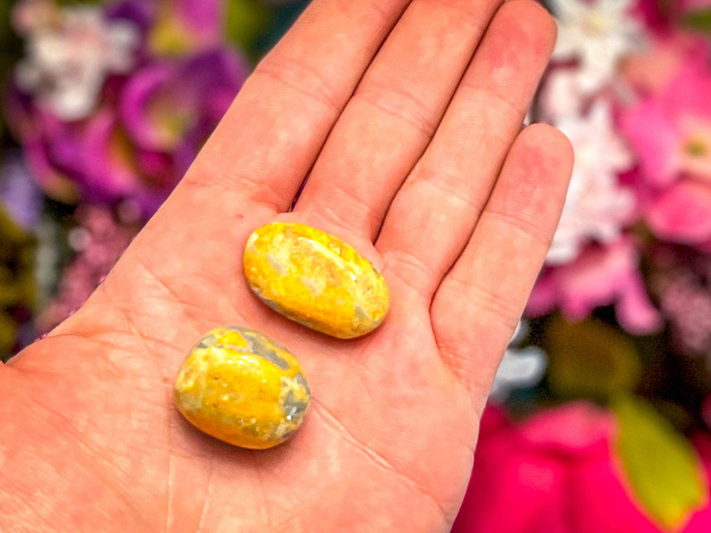 Bumblebee Jasper Tumbled Stones