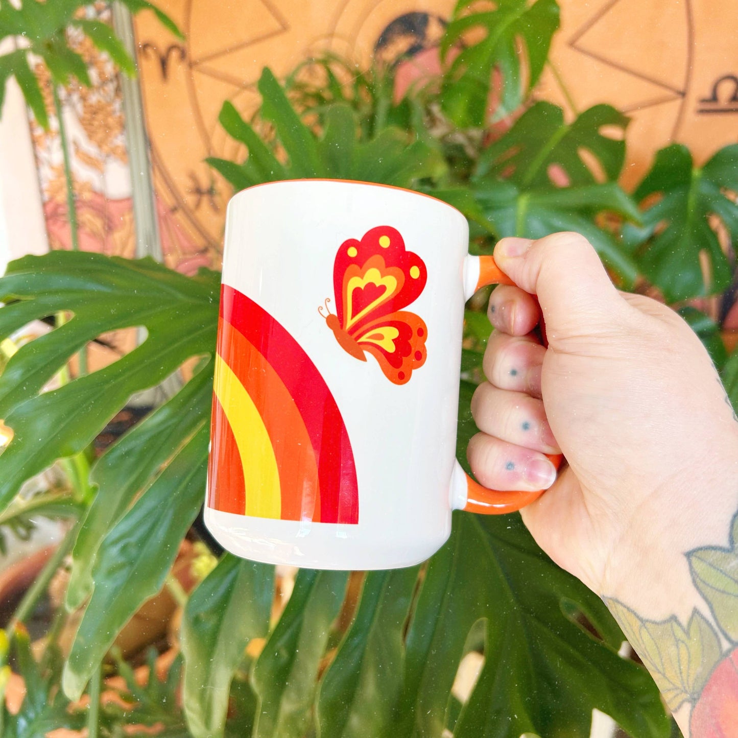 Rainbows & Butterflies Coffee Mug