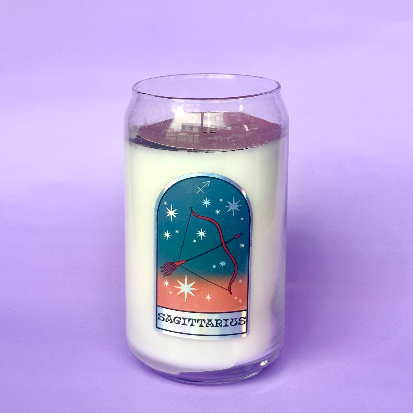 Sagittarius Zodiac Dressed Candle
