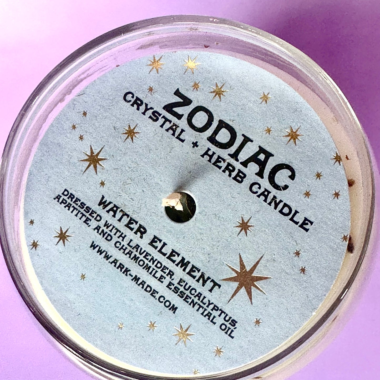 Scorpio Zodiac Dressed Candle