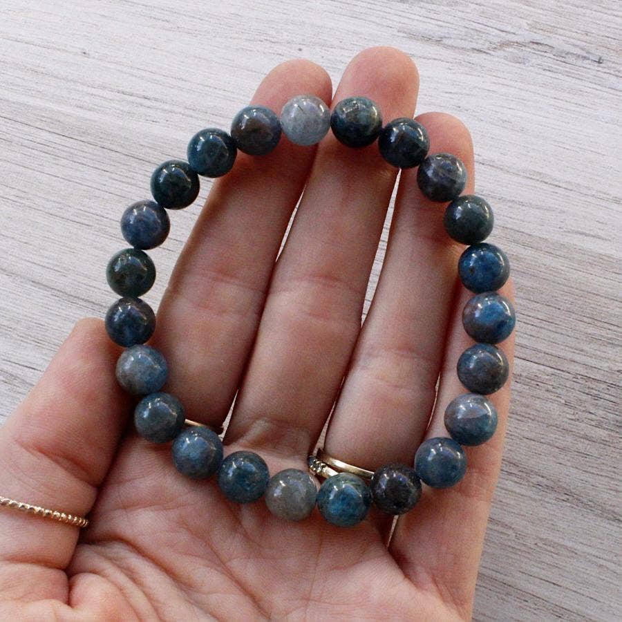 Blue Apatite Bracelet