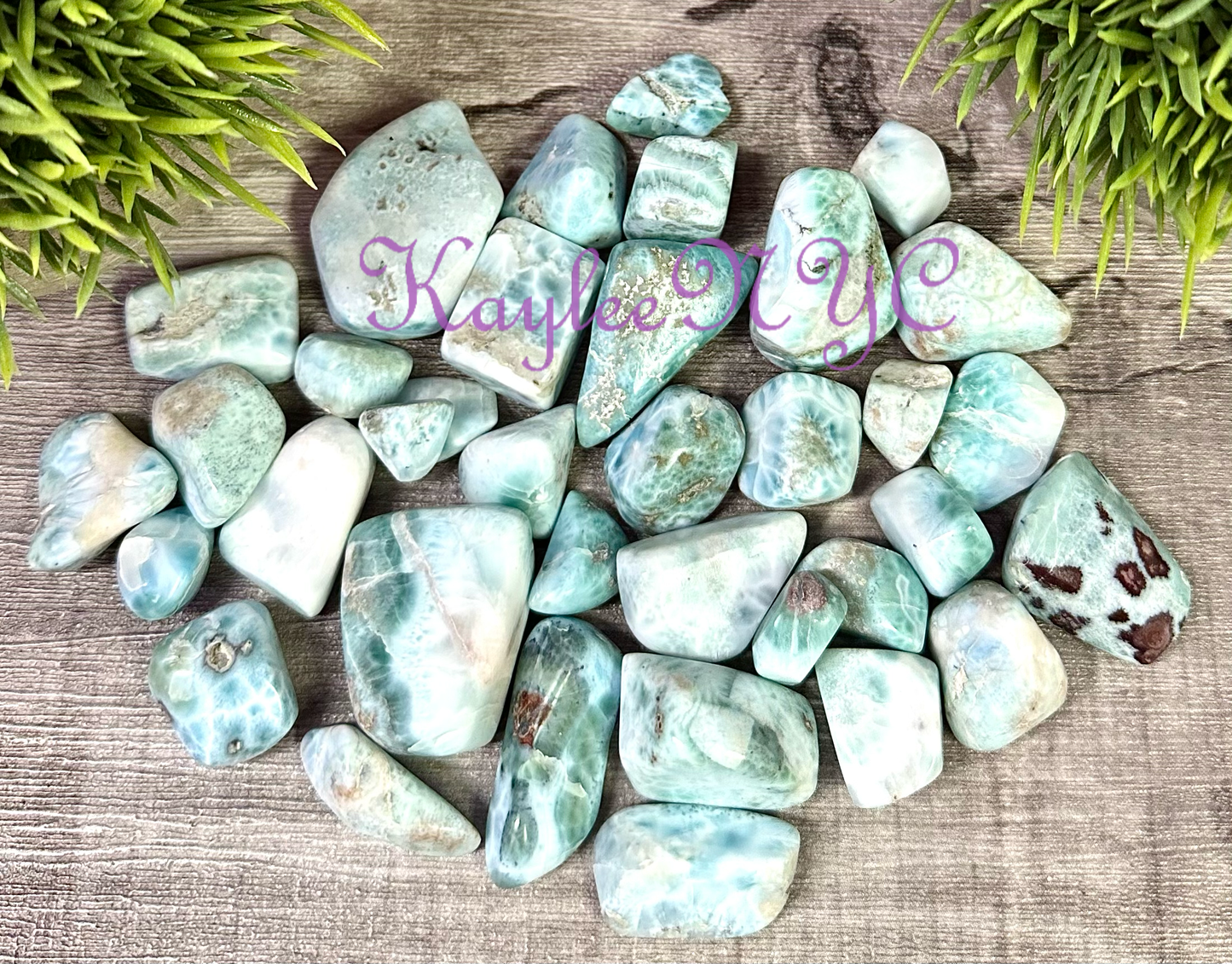 Larimar Tumbled Stones