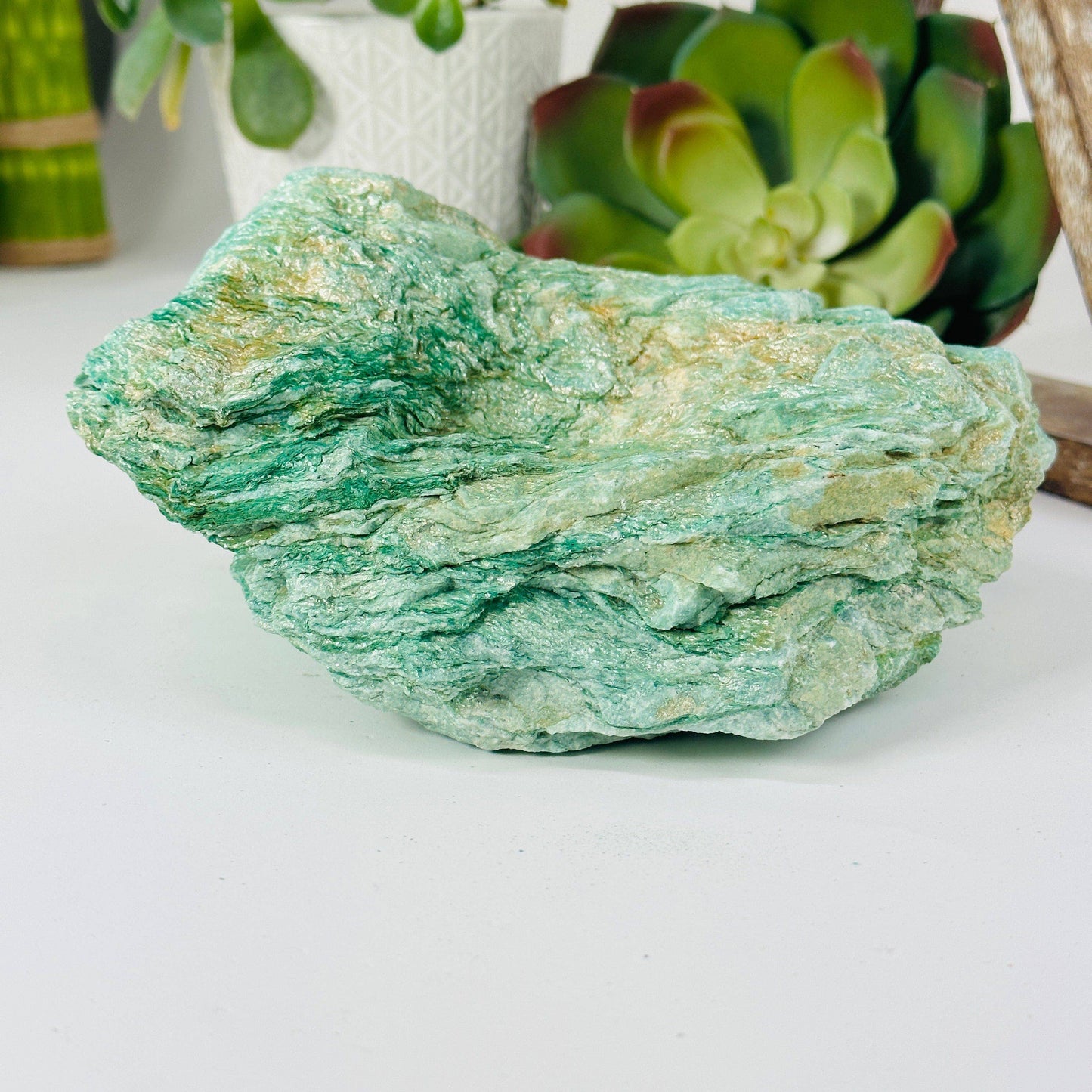 Green Fuchsite Large Cluster