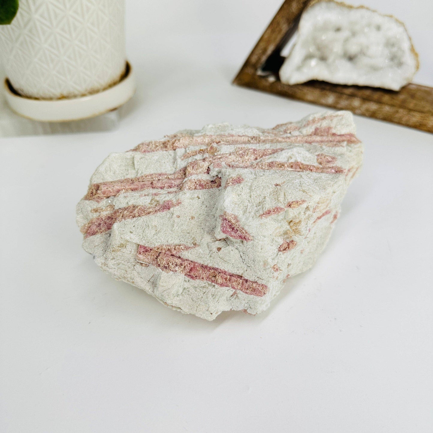 Pink Tourmaline Cluster