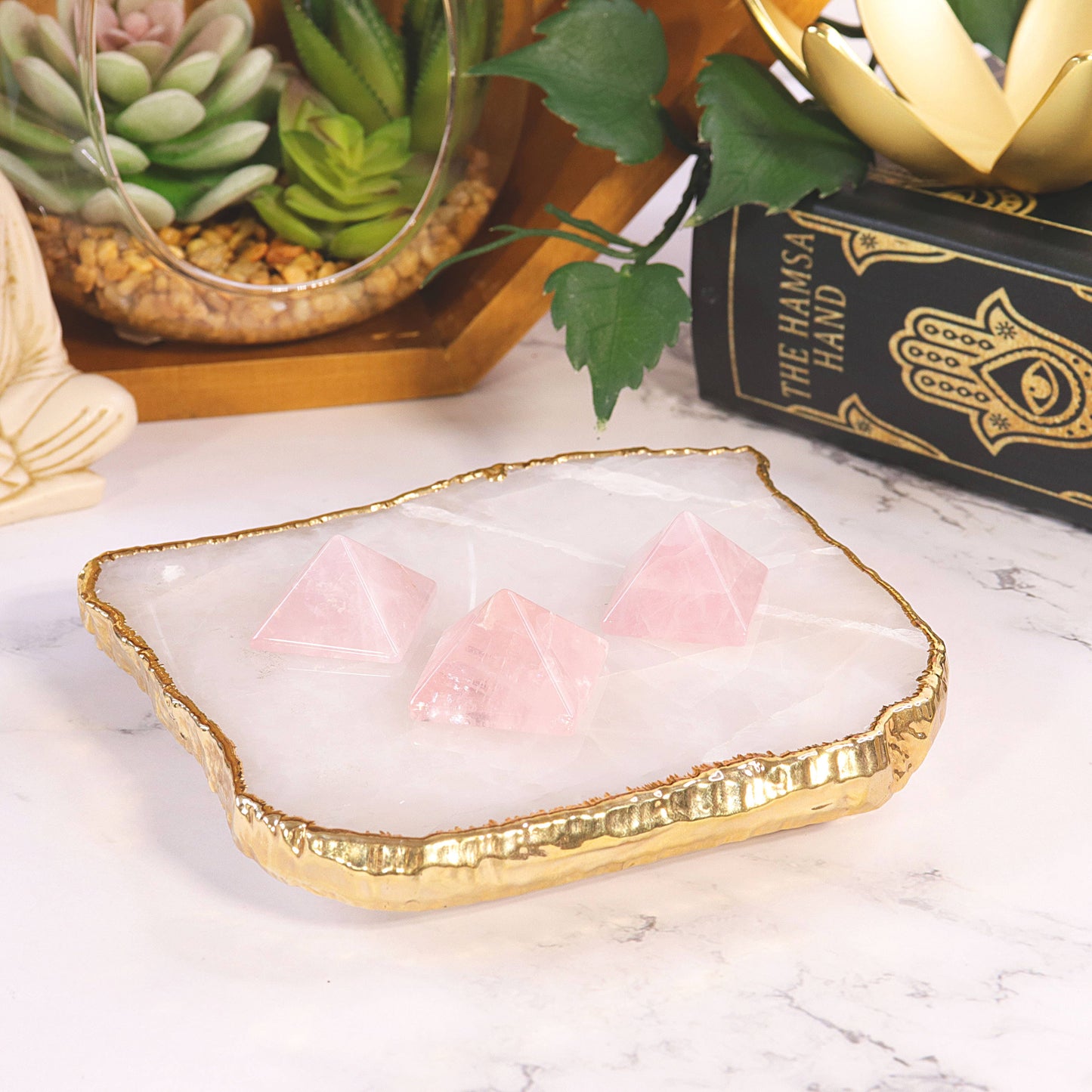 Rose Quartz Mini Pyramid