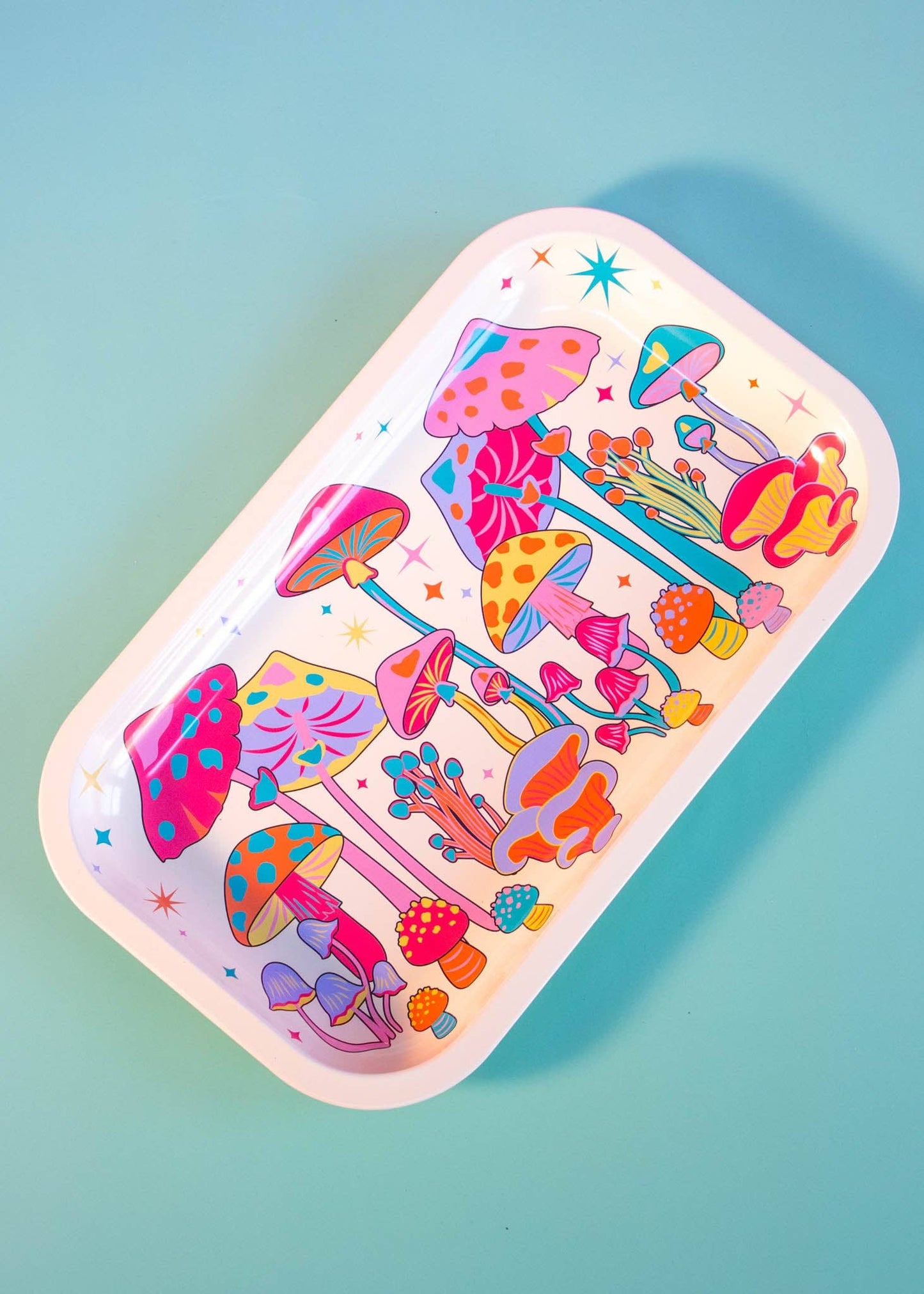Colorful Mushroom Tray