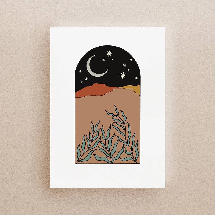 Window to the Desert Greeting Card