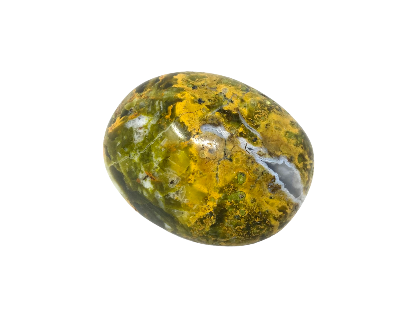 Green Opal Palm Stones