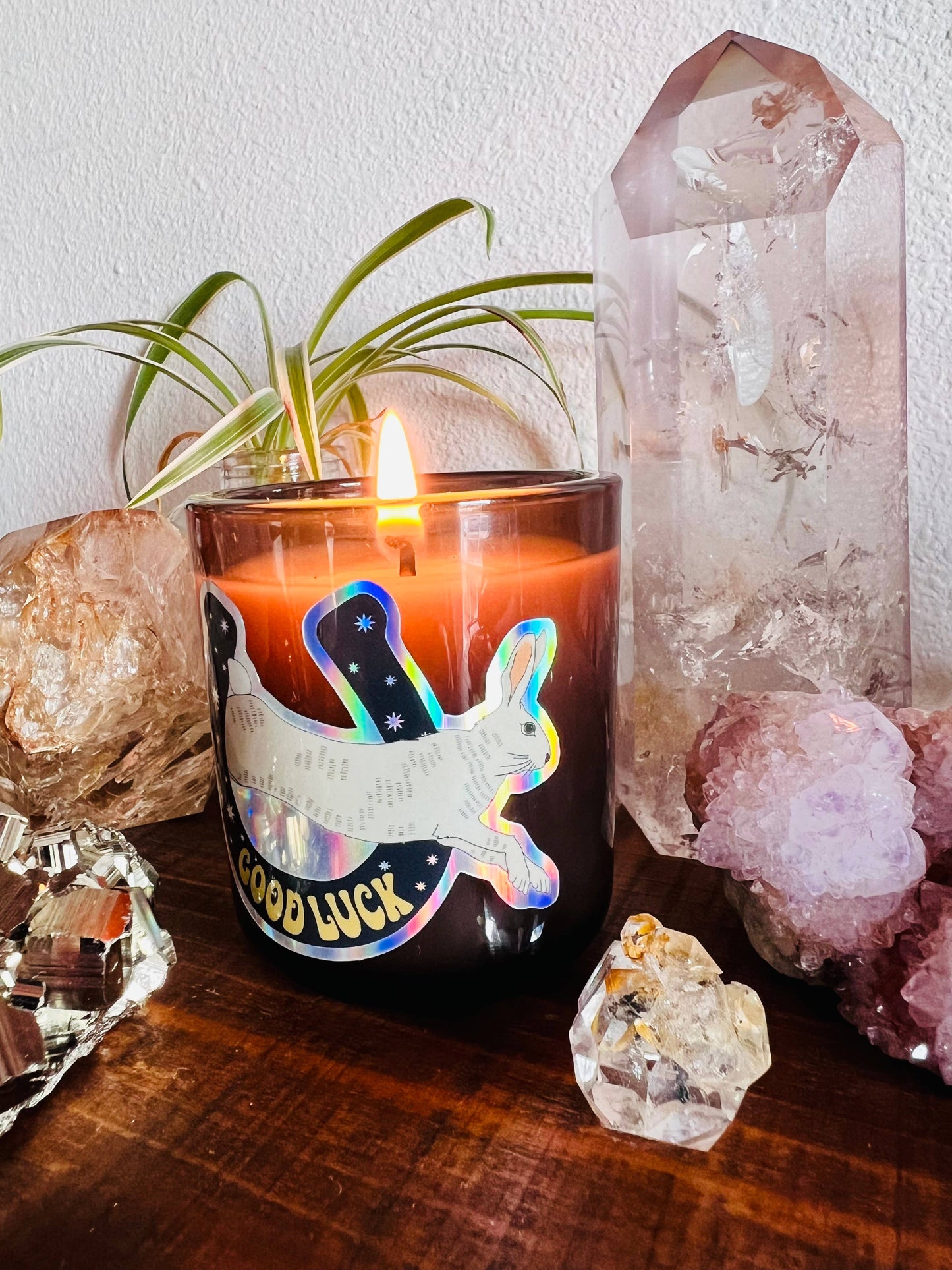 Mini Good Luck Hand Poured Soy Wax Candle